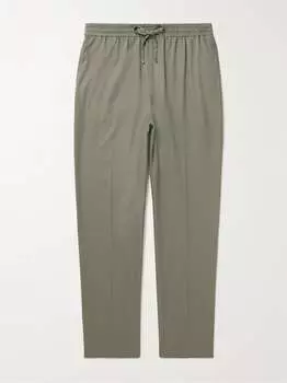 Брюки Traveler TENCEL из лиоцелла и хлопкового твила с кулиской FRAME, зеленый