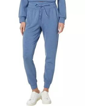 Брюки TravisMathew Skyloft Soft Tie Jogggers, цвет Heather Moonlight Blue