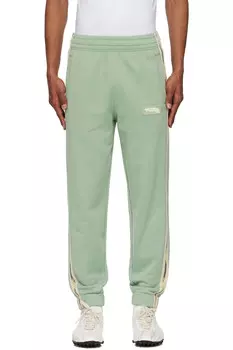 Брюки трекерные Flash fox Maison Kitsun, цвет vert-de-gris