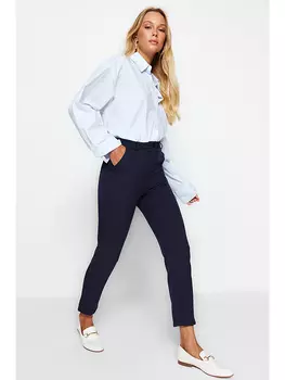 Брюки trendyol Hose, темно-синий