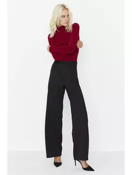 Брюки trendyol Marlenehose, черный
