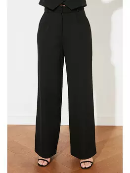 Брюки trendyol Marlenehose, черный
