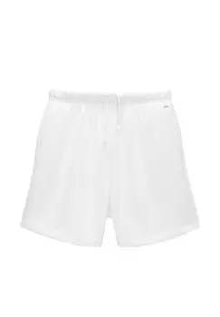 Брюки тренировочного костюма Bermuda PULL&BEAR, белые