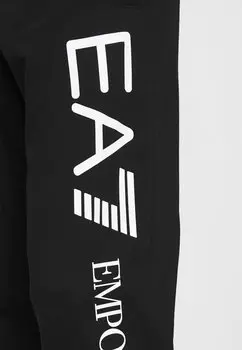 Брюки тренировочного костюма Pantaloni EA7 Emporio Armani, черные