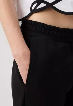 Брюки тренировочного костюма Rhinestone Pants KARL LAGERFELD, черные