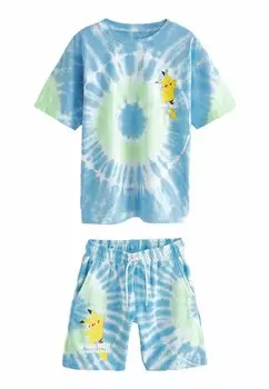 Брюки тренировочного костюма Short Sleeve Set Standard Next, сине-зеленые