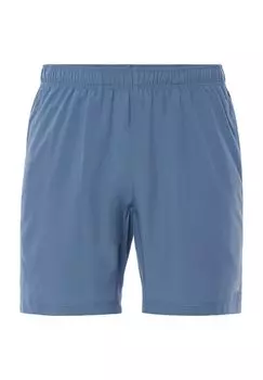 Брюки тренировочные, длина бермуды, эластичный пояс, мужские ALEX, цвет Blue Mirage