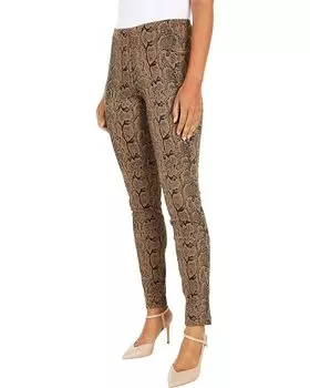 Брюки Tribal Flatten It Pull-On Leggings, кэмел