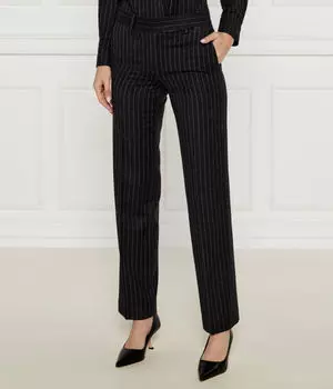 Брюки трикотажные Michael Kors Straight Fit, черный