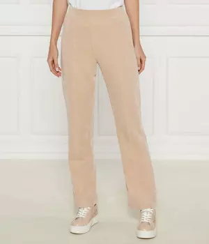 Брюки трикотажные Twinset U&B Flare Fit, бежевый