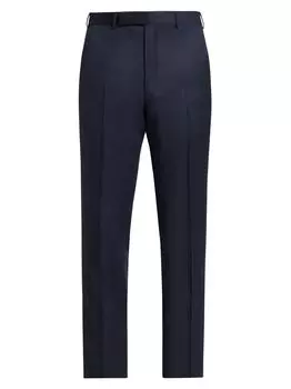 Брюки Trofeo из шерсти ZEGNA, синий