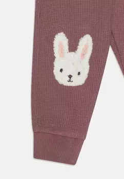 Брюки TROUSERS WAFFLE PATCH AT KNEE UNISEX Lindex, сиреневый