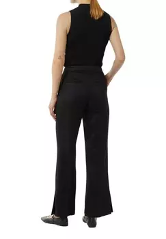 Брюки TWILL MIT LEG comma, черный