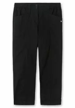 Брюки TWILL Sheego, черный