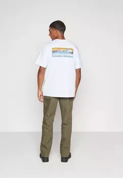 Брюки TWILL TRAVELER CHINO PANTS REG Patagonia, зеленый