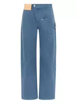 Брюки Twisted Workwear JW ANDERSON, синий