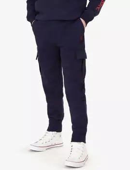 Брюки U.S. Polo Assn. Boys Fleece Cargo, темно-синий