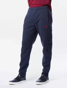 Брюки U.S. Polo Assn.Embossed Logo Jogger, синий