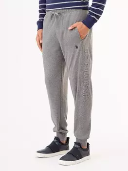 Брюки U.S. Polo Assn.Embossed Logo Jogger, серый