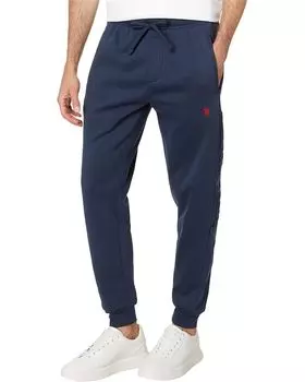 Брюки U.S. POLO ASSN. USPA Embossed Wordmark Jogger, цвет Classic Navy