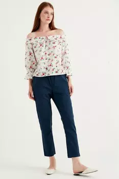 Брюки удобного покроя Herita, синий