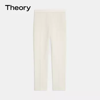 Брюки укороченные Theory женские, кремовый