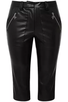 Брюки Ulla Popken Caprihose, черный