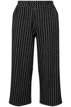 Брюки Ulla Popken Culotte, черный
