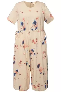 Брюки Ulla Popken Culotte, цвет popcorn