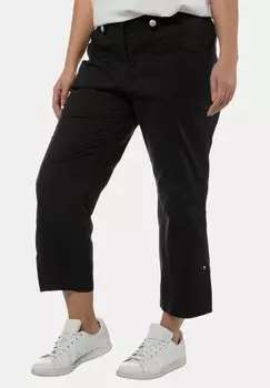 Брюки Ulla Popken Housut женские короткие, черный