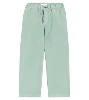 Брюки Ultima Tanzania из смесового хлопка Morley, зеленый