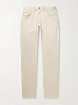 Брюки Ultimate Stretch из хлопка и сатина из смеси модала PETER MILLAR, бежевый