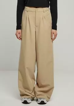 Брюки ULTRA WIDE PLEAT-FRONT Urban Classics, цвет wetsand