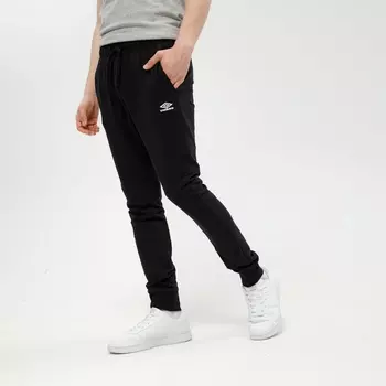 Брюки Umbro Slim с логотипом, черный