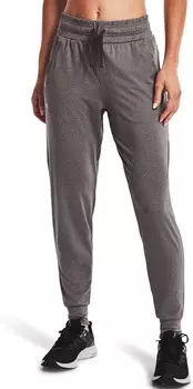 Брюки Under Armour HeatGear Armour Pants, цвет Charcoal Light Heather/White
