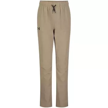 Брюки Under Armour из эластичной технической ткани для мальчиков 8–20 лет, цвет Khaki