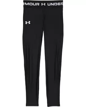 Брюки Under Armour Kids Armour Leggings, черный/белый
