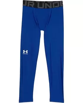 Брюки Under Armour Kids HeatGear Armour Leggings, цвет Royal/White