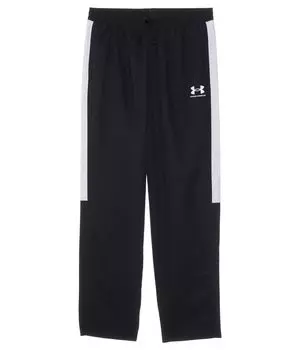 Брюки Under Armour Kids Rival Woven Pants, цвет Black/White/White