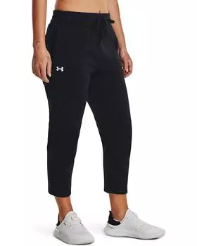 Брюки Under Armour Rival Fleece, черный/белый