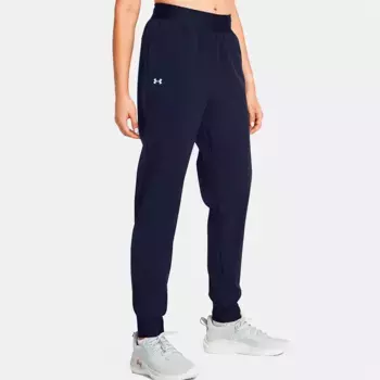 Брюки Under Armour Rival High-Rise Woven, синий