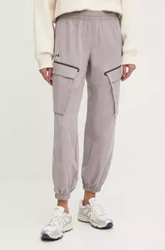 Брюки Under Armour Unstoppable, фиолетовый