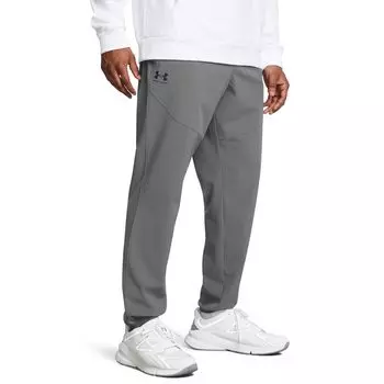 Брюки Under Armour Vibe Woven Joggers, цвет Castlerock/Black