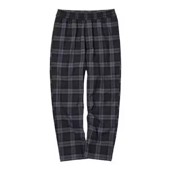 Брюки Uniqlo Flannel Ankle Length, темно-серый