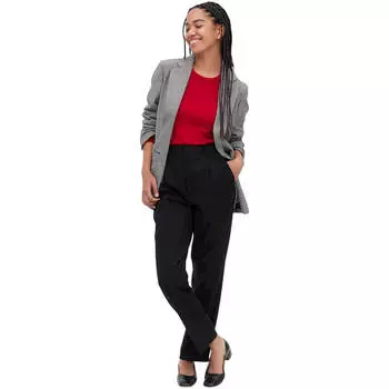 Брюки Uniqlo Heattech Pleated, черный (Размер S)