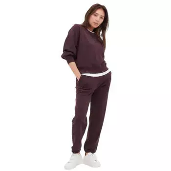 Брюки Uniqlo Joggers, бордовый