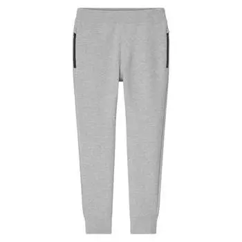 Брюки Uniqlo Kids Ultra Stretch Dry Joggers, серый