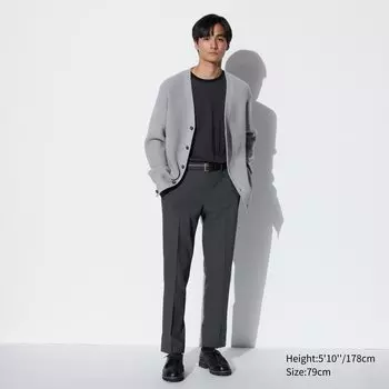 Брюки UNIQLO Miracle Air AirSense, темно-серый