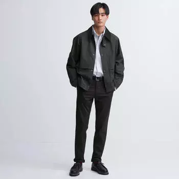 Брюки Uniqlo Slim Fit, черный