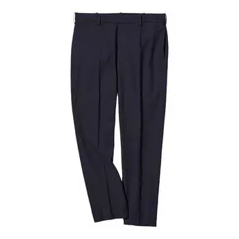 Брюки Uniqlo Smart Ankle Length, темно-синий